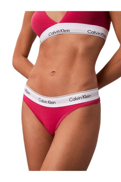 Calvin Klein Kadın Pembe Tanga LV00QF8518