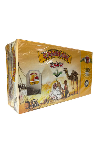 CAMELON TEA Camelon Ceylon Siyah Poşet Çay – 100’lü Sallama Çay (Saf Seylan Ç...