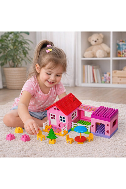 OEM House Building Blocks Set for Kids – 36 Colorful Pieces