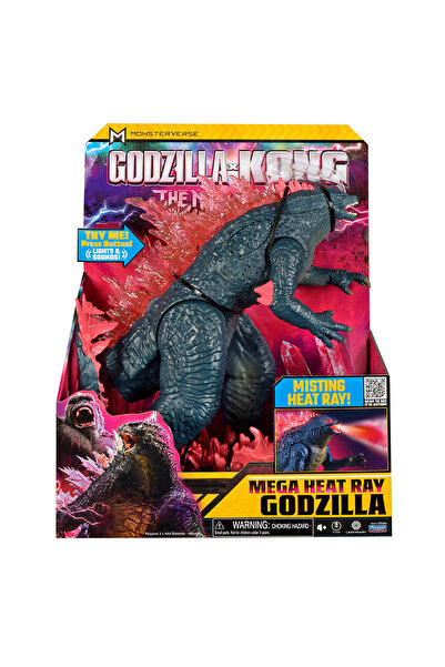 Godzilla x Kong Figurina Mega Godzilla 33 cm cu sunete, lumini si efect d...