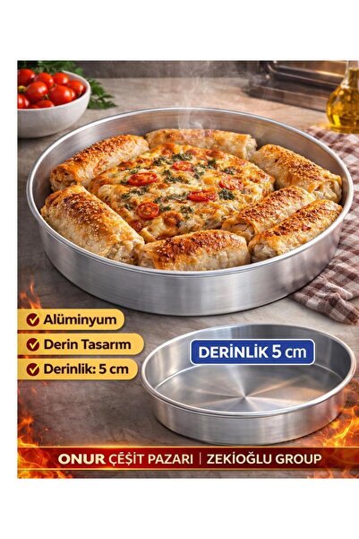 Muhtelif Oven Tray Diameter: 36 Aluminum Tray Food Tray