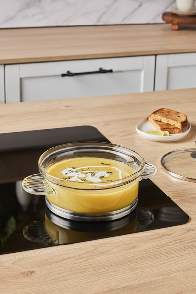 Karaca York Borosilikat Cam Tencere 16 cm