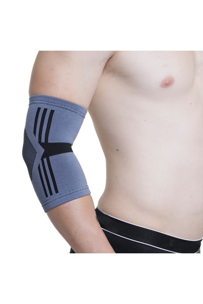 ZanaCasei Orteză elastică pentru cot, mărimea M/L, compresie moderată, sport ...