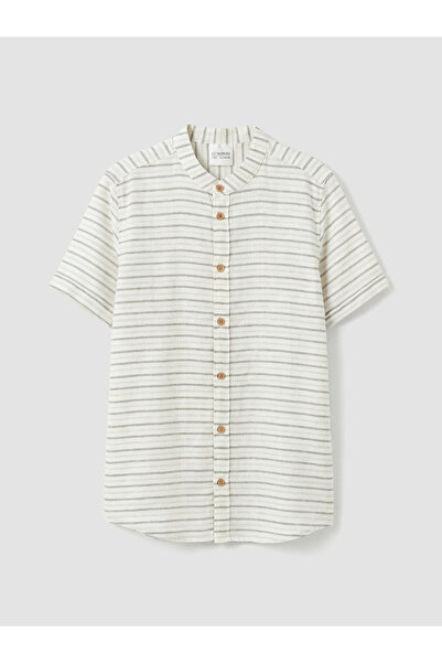 LC Waikiki Mandarin Collar Shirt for Boys