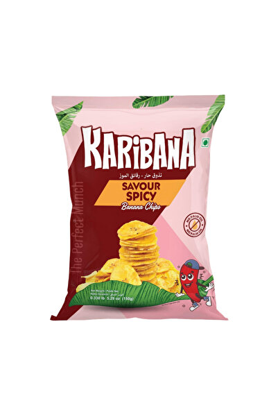KARIBANA Banana Chips-Spicy Savor