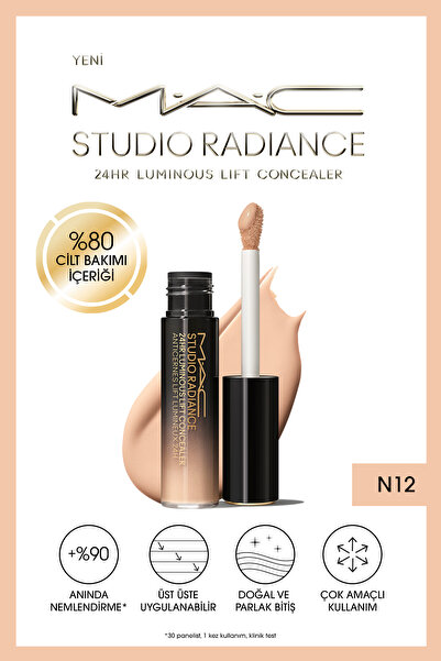 M.A.C Studio Radiance 24hr Luminous Lift Concealer - Cilt Bakım İçerikli Seru...