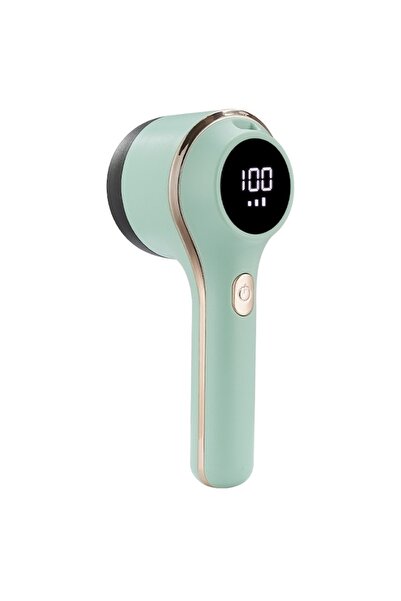 ZanaCasei Îndepărtător electric de scame cu afișaj digital LED – 3 viteze reg...