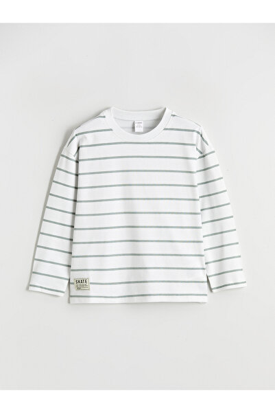 LC Waikiki تيشيرت مخطط للشاب الأنيق