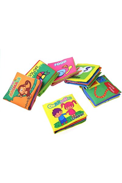 Generic Baby's First Nontoxic Soft Cloth Book Set