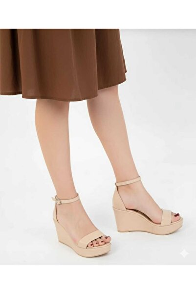 DYG STORE Дамски обувки с затворена пета, с една каишка и подплатена пета