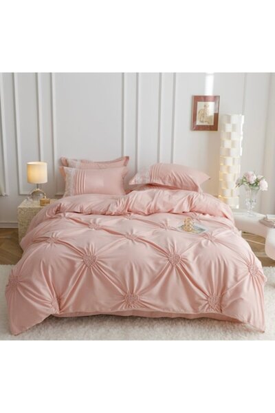 OEM Imperial Decor Bedding Set, Jojo Fine Cotton for 2 Persons, 6 Pieces Dust...