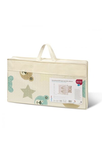 Babyono Saltea educativa pliabila din spuma, BabyOno, Fata dubla, Antiderapan...