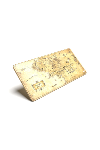 Ravenmox لوحة ماوس فيكتوموس بتصميم خريطة سيد الخواتم - 90x40 سم