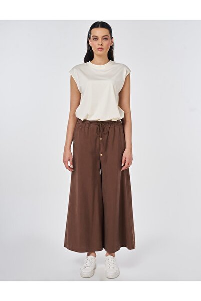 Kayra Geniş Paça Modal Pantolon 79013A