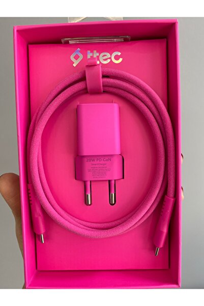 Ttec pembe 20 w type-c hızlı şarj aleti