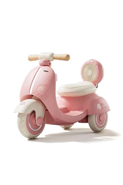 BAYBEE Teddio Electric Bike for Kids, Children's Ride on Bike with Led Light,...