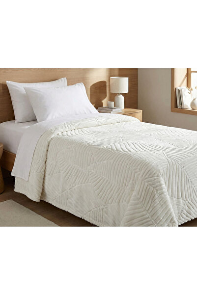 Karaşin Çeyiz Merinos Single Blanket Elegans Embossed