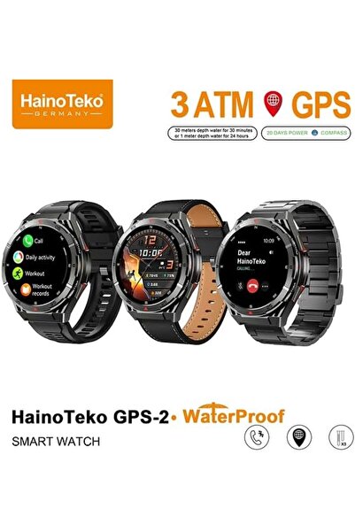 HAINOTEKO GPS-3 Waterproof Smart Watch with Built In GPS Bluetooth Calling 20...