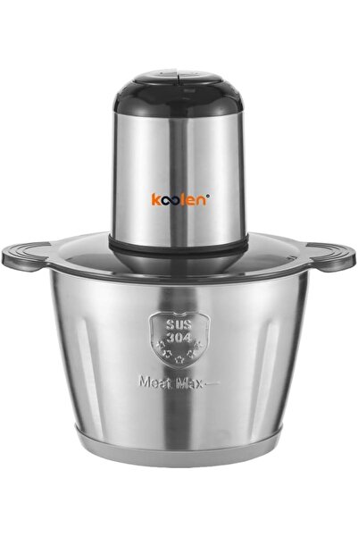 Koolen Stainless Steel Food Chopper 500W with Accessories, 3L Capacity, Silver
