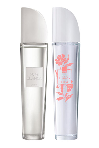 AVON Pur Blanca Klasik ve Pur Blanca Petal Kadın Parfüm Paketi