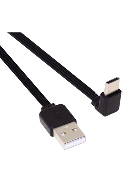 The Bros كابل بيانات مسطح رفيع من نوع FPC بزاوية 90 درجة، من نوع USB 2.0 ذكر ...