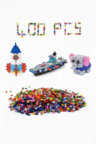 Rovexa DreamBlocks Eğitici Tak-Çıkar Bloklar - Çocuklar İçin STEM Destekli Ya...