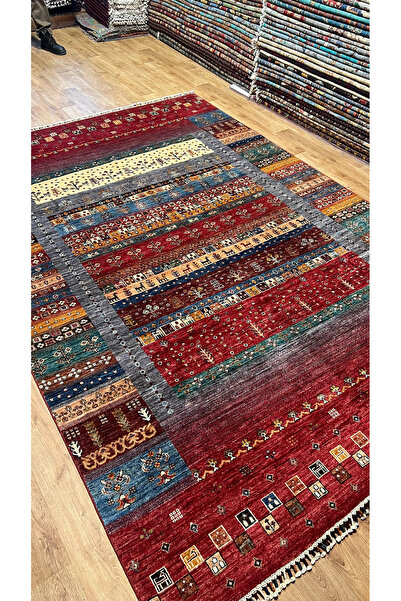 Turkmen Rug El Dokuma Afghan halısı