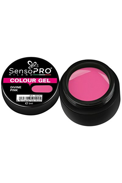 SensoPRO Milano Gel UV colorat Divine Pink 5ml,