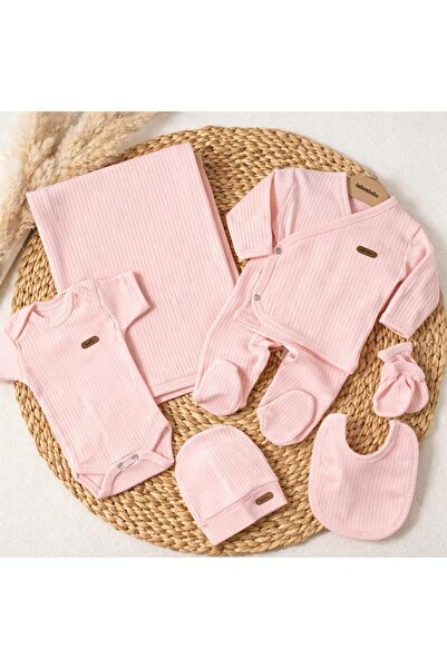 BYS BABY FASHION طقم ملابس قطنية موسمية مكون من 7 قطع لحديثي الولادة من البنا...