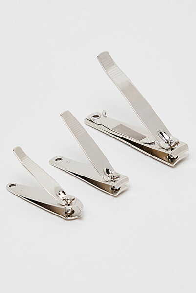 R&B Women's Silver–colored Manicure Set