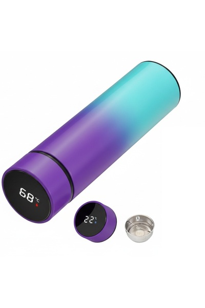 zola Smart thermos, temperature indicator, LCD display, 500 ml, stainless ste...