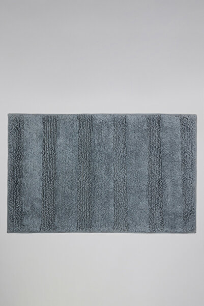 R&B سجادة حمام رمادية منقوشة للجنسين