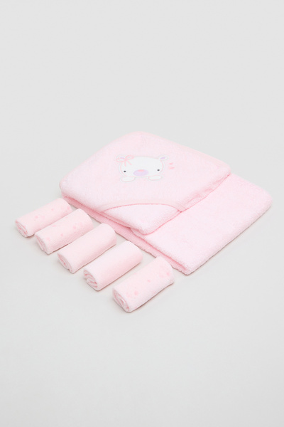 R&B مجموعة أساسية متعددة الألوان لحديثي الولادة للبنات