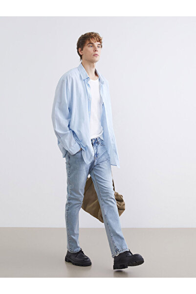 LC Waikiki بنطلون جينز رجالي فضفاض من إنديجو 710