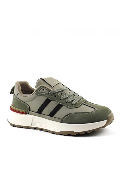 mm Sneakers casual pentru barbati , usori si comozi 1694-KHAKI/GREEN