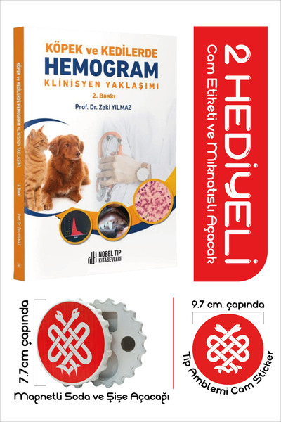 Nobel Tıp Kitabevleri Köpek ve Kedilerde Hemogram Klinisyen Yaklaşımı Prof. D...