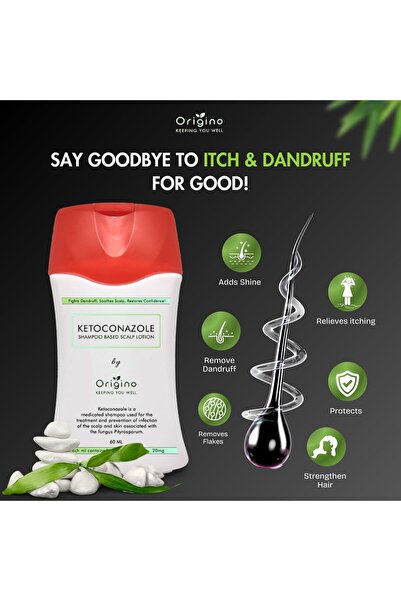 Origino Ketoconazole Anti-Dandruff Treatment Shampoo