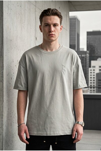 bombe Men's Printed Semi-Oversize T-Shirt