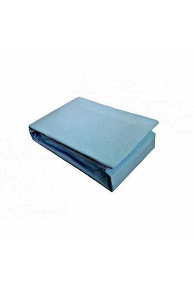 OEM Bed Cover Set with Elastic and 2 Pillowcases, Cotton, 180x200, Blue