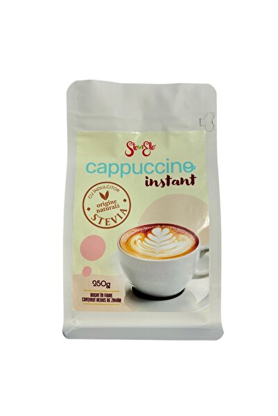 stevielle CAPPUCCINO Instant, no added sugar, with stevia, natural ingredient...