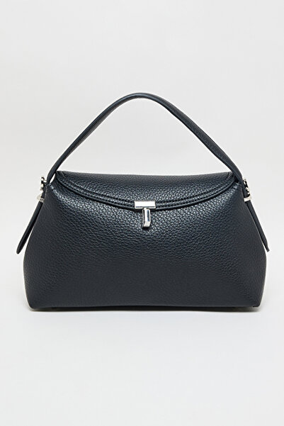 R&B Women's Black Textured Mini Bag