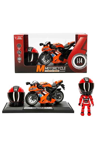 Sunman Myg Dc Motosiklet 1:14 Racing Sesli Işıklı