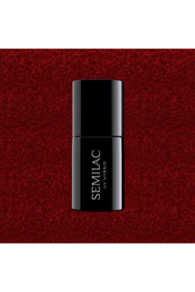 Semilac Semi-Permanent Nail Polish 306 Divine Red 7 ml