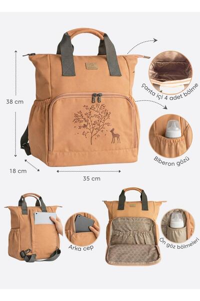 kitikate Muzzy Cotton Bag Orange