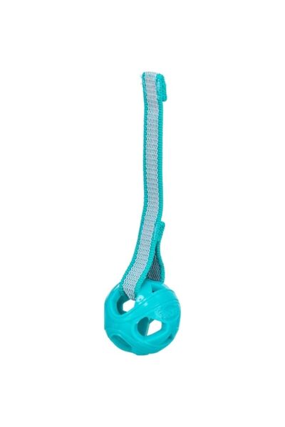 Trixie Jucărie pentru câini, Trixie, minge cu frânghie, TPE, 6 cm/23 cm