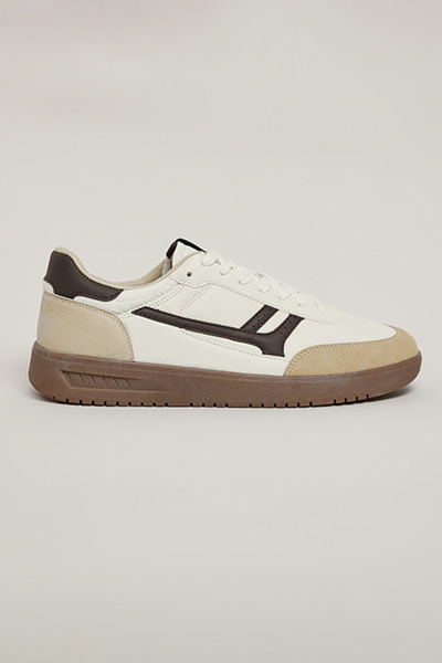 R&B Men's Multicolor Color Lace Up Sneakers