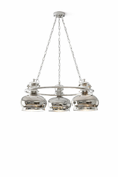 NOYA LİGHTİNG AVİZE - LÜKS AVİZE MODELLERİ - CAM AVİZE - GRİ KROM CAM AVİZE -...