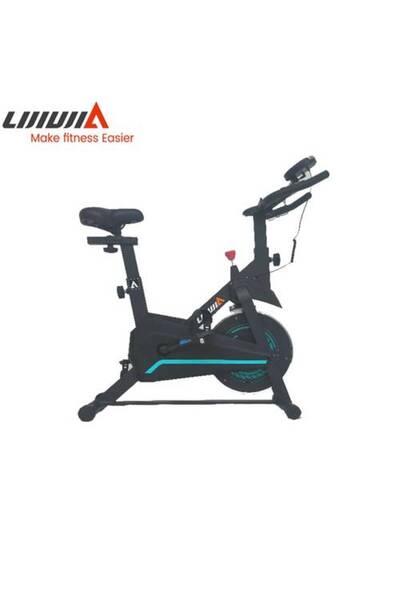 lijiujia دراجة تمارين ثابتة مزودة بعجلة توازن وزنها 4 كجم