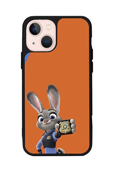 BGAKSESUAR iPhone 13/14 Uyumlu Zootropolis Tasarımlı Glossy Premium Kılıf