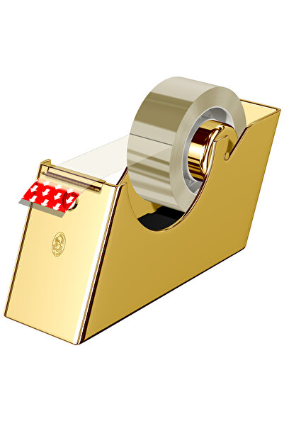 El Casco Диспенсър за тиксо със златисто и черно M-800